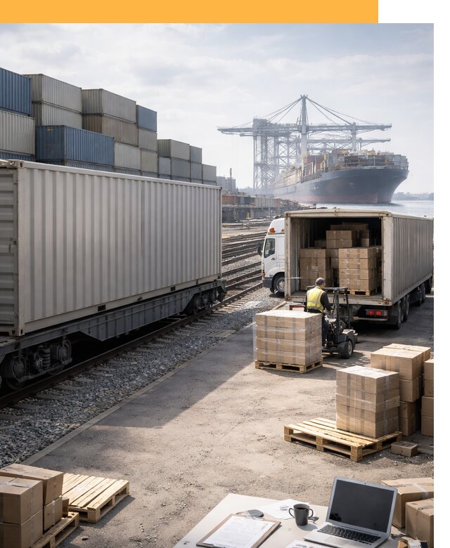 Мультимодальные перевозки грузов по миру от 45914 руб