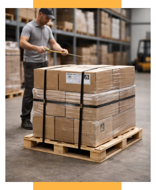 Упаковка и паллетирование грузов от 3571 р. | СетСервис-Глз