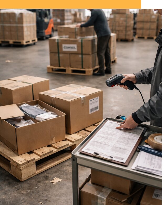 Сборные грузы из Китая: доставка, склад и таможня от 18365