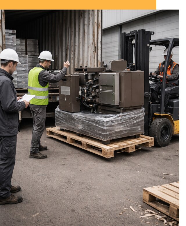 Доставка промышленного оборудования из Европы от 45914