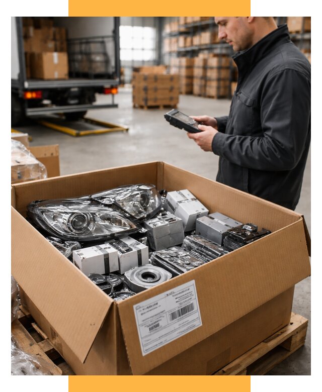 Доставка автозапчастей из Европы под ключ от 12754 р. | СетСервис-Глз