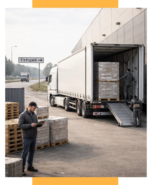 Автоперевозки и доставка фурой из Турции от 122436 р. | СетСервис-Глз