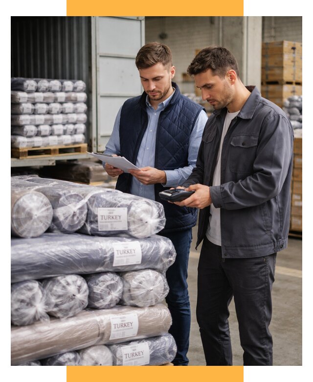 Доставка текстиля из Турции от 45914 р. под ключ, СетСервис-Глз