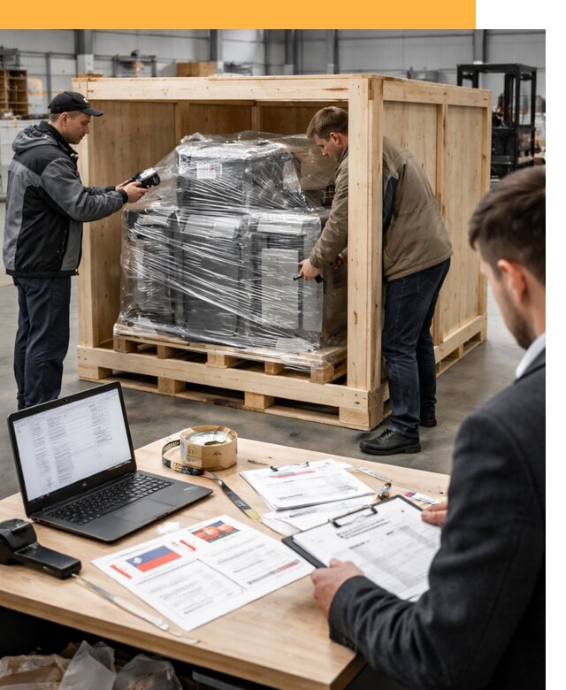 Доставка промышленного оборудования из США от 66320 руб