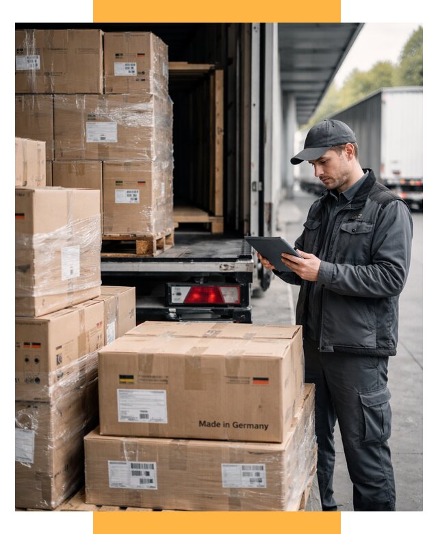 Доставка грузов из Германии от 45914 р. быстро - СетСервис-Глз