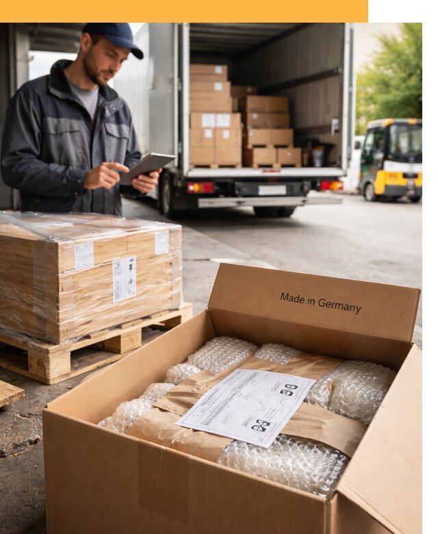Доставка грузов из Германии от 45914 руб с таможенным оформлением