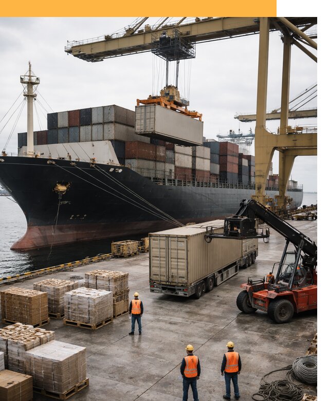 Морские перевозки из Индии: доставка FCL/LCL, таможня от 122436