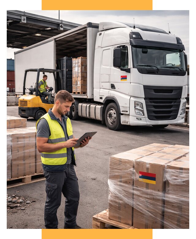 Автоперевозки из Армении от 96929 р. — услуги СетСервис-Глз