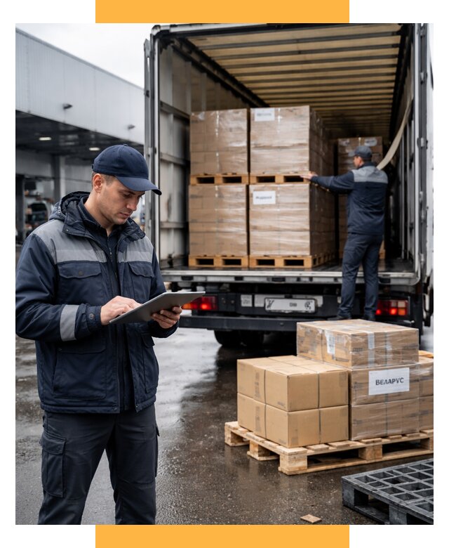Доставка грузов из Беларуси от 15305 р. логистика СетСервис-Глз