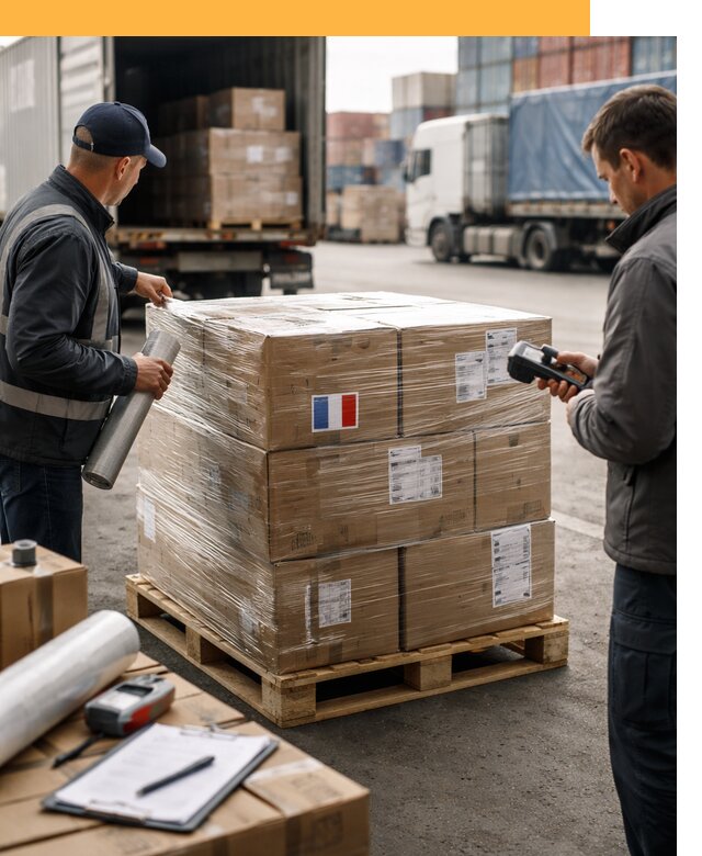 Доставка грузов во Францию от 25508 быстро и надежно