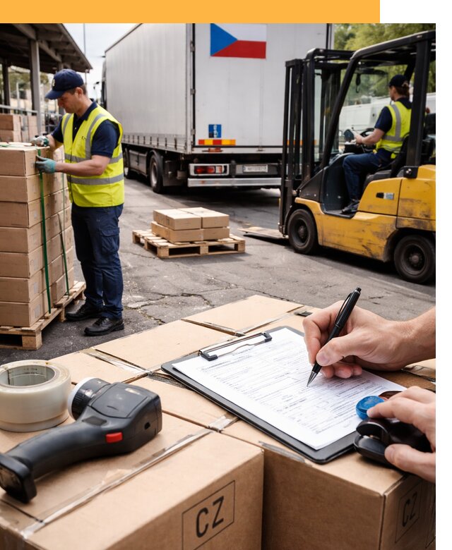 Доставка грузов в Чехию от 35711 руб, международные перевозки