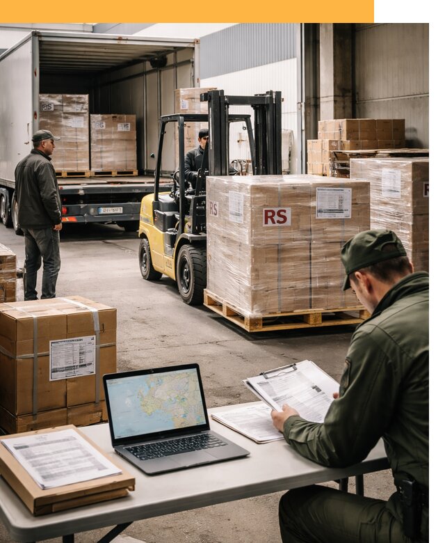 Доставка грузов в Сербию от 45914 руб, международные перевозки