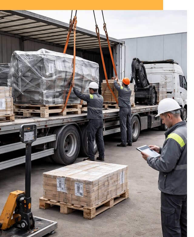 Перевозка крупного оборудования по миру от 30609 руб