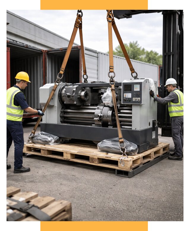 Перевозка станков и таможня от 61218 р. | СетСервис-Глз логистика