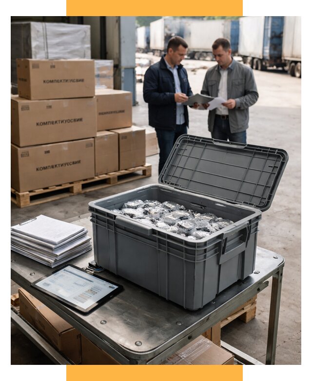 Перевозка комплектующих из Китая от 6632 р. | СетСервис-Глз