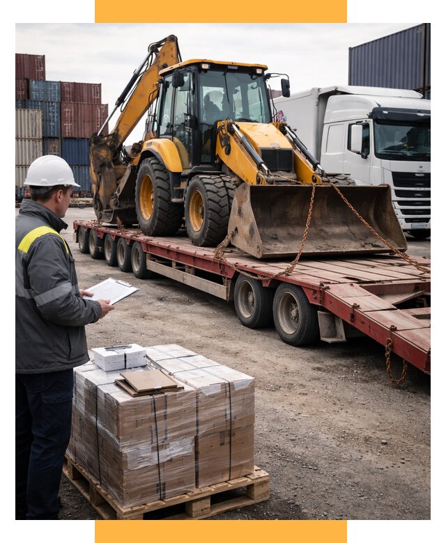 Международная перевозка спецтехники от 45914 р., СетСервис-Глз