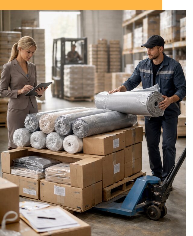 Перевозка текстиля по миру от 15305 руб. с таможней и страхованием