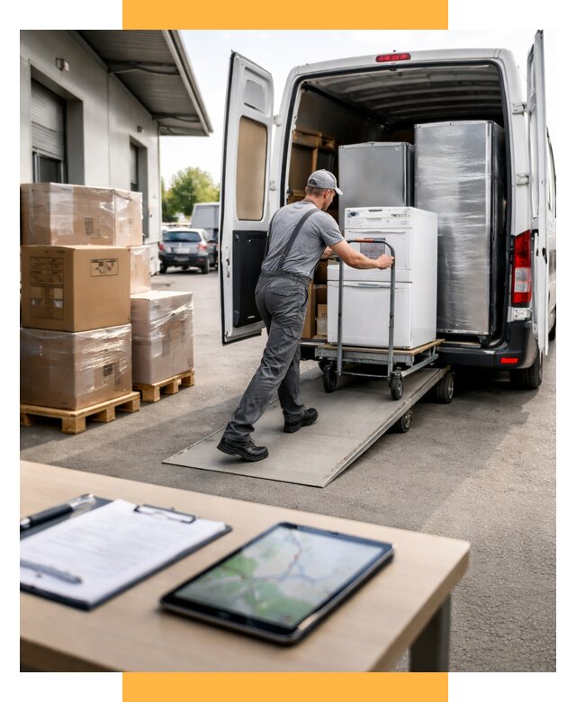 Перевозка бытовой техники от 6632 р. - логистика СетСервис-Глз