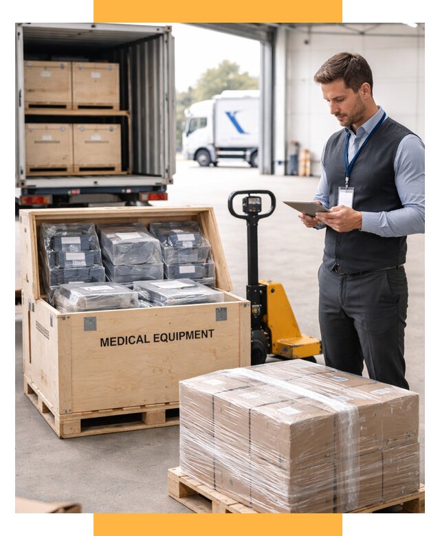 Перевозка медицинского оборудования от 15305 р. в СетСервис-Глз