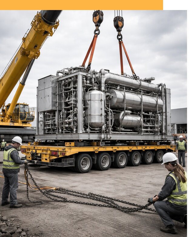 Перевозка тяжеловесных грузов по миру от 153045 руб