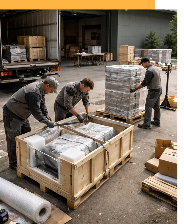 Перевозка выставочных грузов по миру от 25508 руб за м2 с таможней