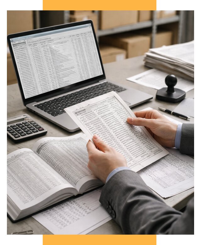 Подбор и проверка кода ТН ВЭД от 2551 р. - СетСервис-Глз