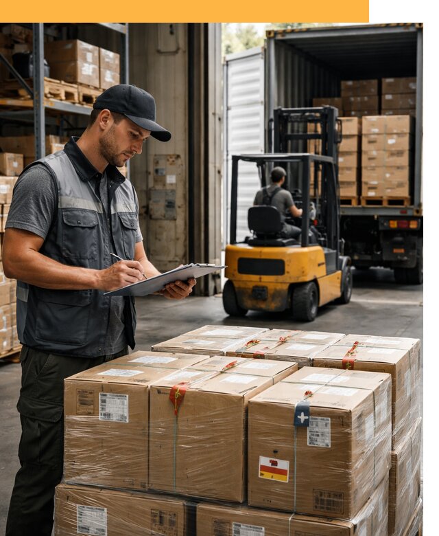 Реэкспорт товаров с таможенным оформлением и доставкой от 12244