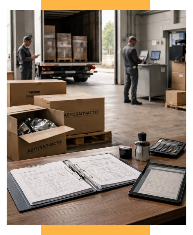 Таможенное оформление автозапчастей под ключ от 8673 р., СетСервис-Глз