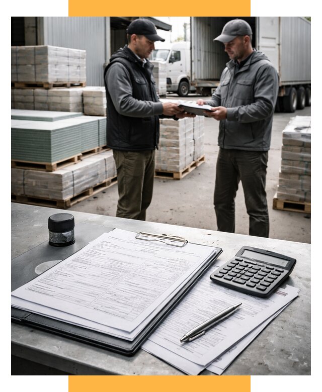 Таможенное оформление стройматериалов от 8673 р. | СетСервис-Глз